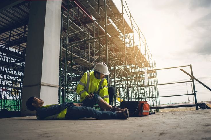 An accident at work on a construction site in Speke, Liverpool