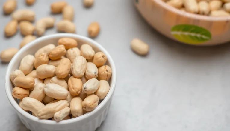 a bowl of monkey nuts